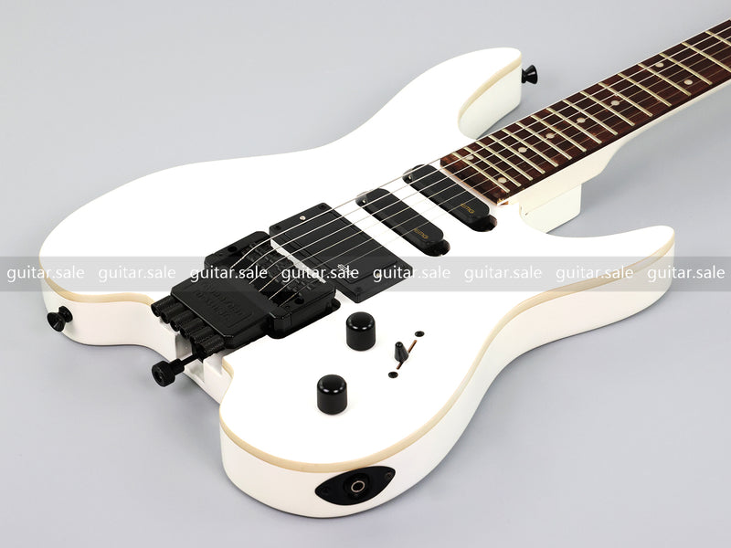 PANGO MUSIC Headless Electric Guitar with Gloss White Finish (GKS-035)