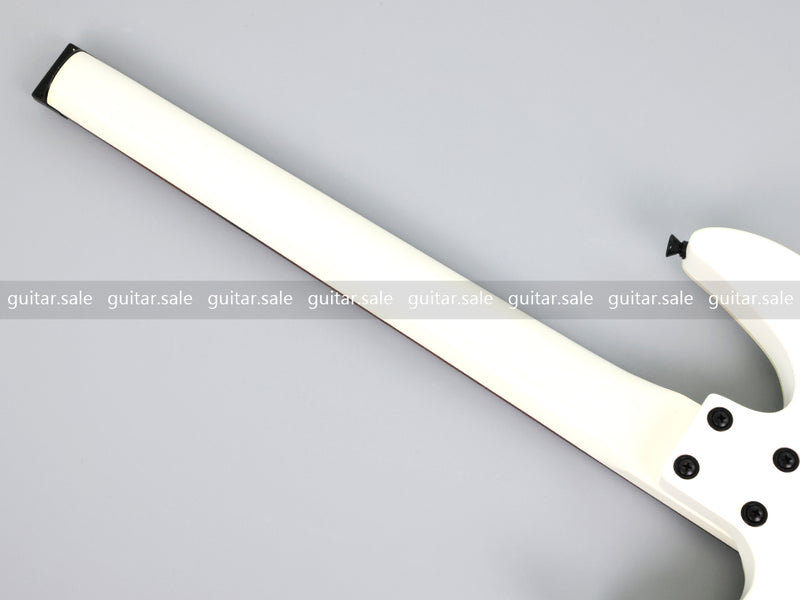 PANGO MUSIC Headless Electric Guitar with Gloss White Finish (GKS-035)