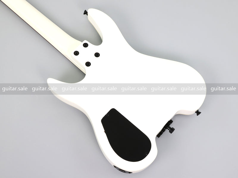 PANGO MUSIC Headless Electric Guitar with Gloss White Finish (GKS-035)