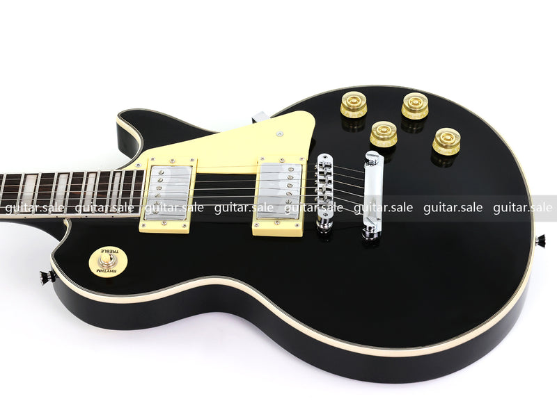 PANGO MUSIC XG Series XLP Custom All Black Electric Guitar (XLP-111)