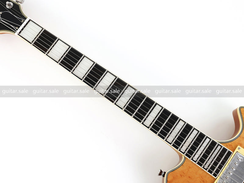 PANGO MUSIC XG Series XLP Custom Electric Guitar with Birdseye Maple Top (XLP-130)