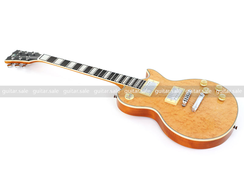 PANGO MUSIC XG Series XLP Custom Electric Guitar with Birdseye Maple Top (XLP-130)