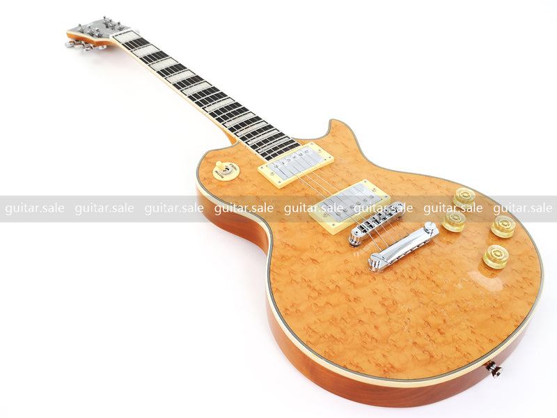 PANGO MUSIC XG Series XLP Custom Electric Guitar with Birdseye Maple Top (XLP-130)