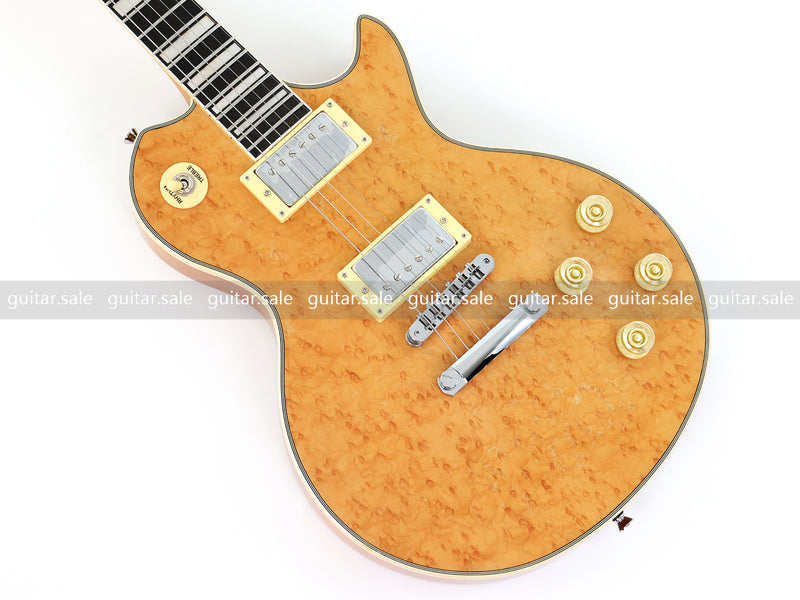PANGO MUSIC XG Series XLP Custom Electric Guitar with Birdseye Maple Top (XLP-130)