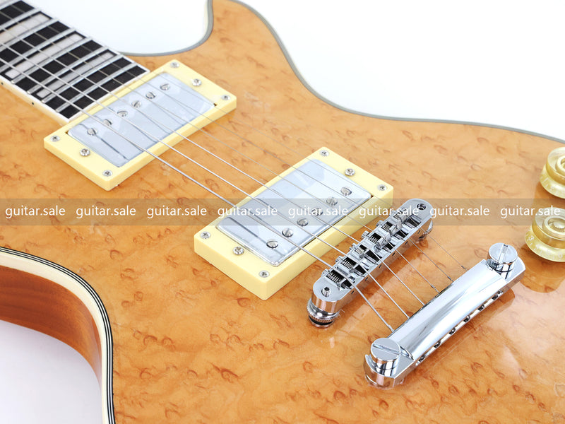 PANGO MUSIC XG Series XLP Custom Electric Guitar with Birdseye Maple Top (XLP-130)