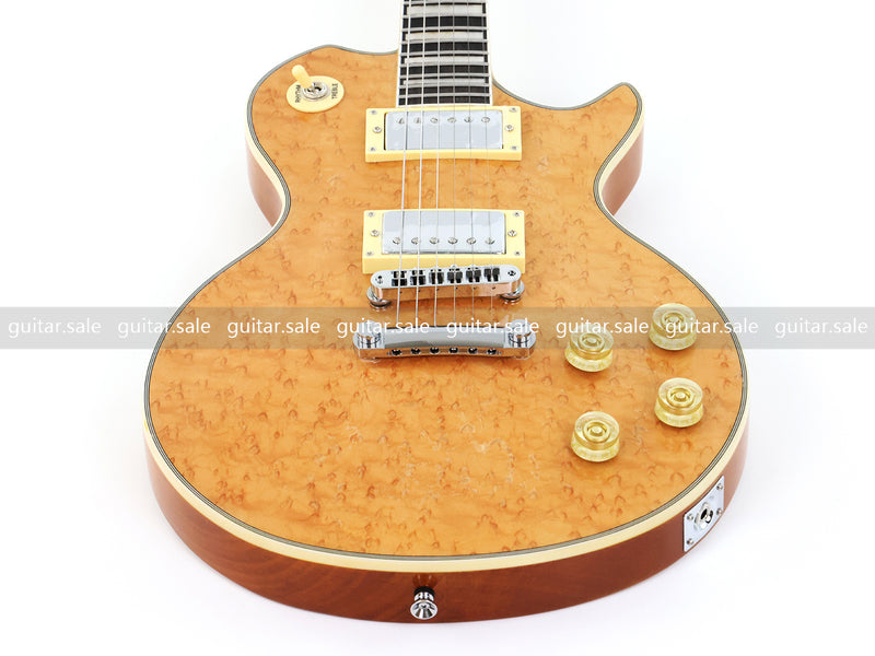 PANGO MUSIC XG Series XLP Custom Electric Guitar with Birdseye Maple Top (XLP-130)