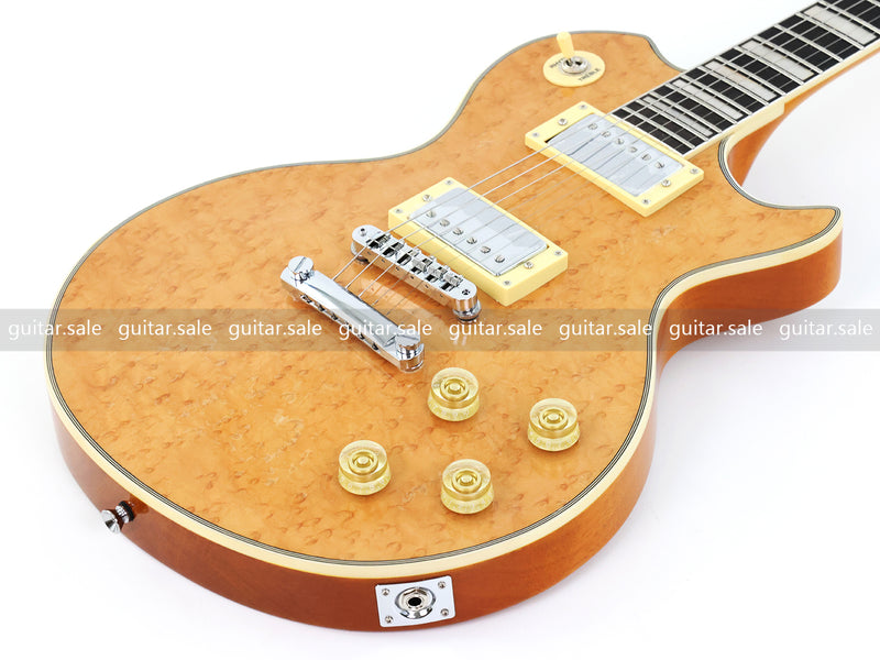 PANGO MUSIC XG Series XLP Custom Electric Guitar with Birdseye Maple Top (XLP-130)