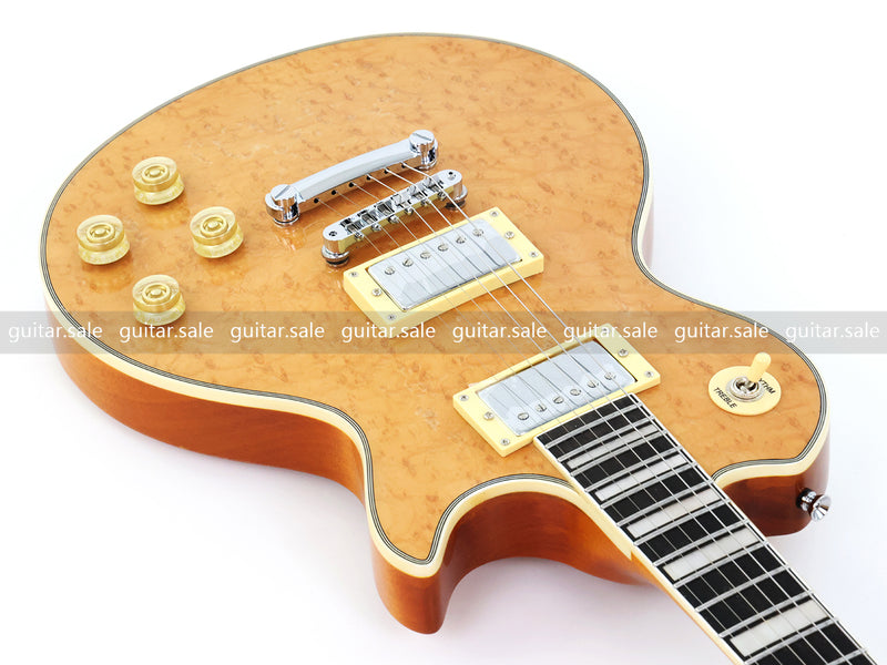 PANGO MUSIC XG Series XLP Custom Electric Guitar with Birdseye Maple Top (XLP-130)