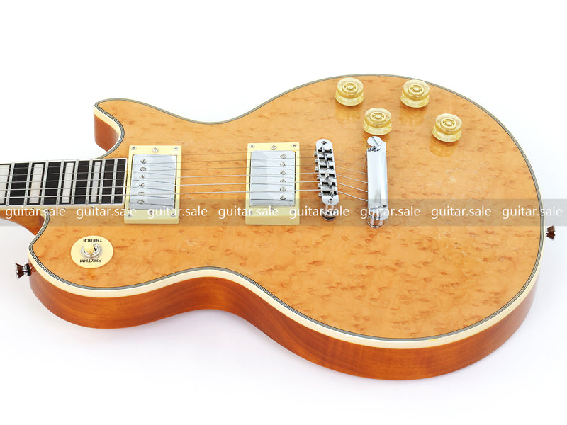 PANGO MUSIC XG Series XLP Custom Electric Guitar with Birdseye Maple Top (XLP-130)