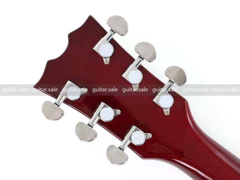 PANGO MUSIC XG Series XLP Custom Electric Guitar with Flamed Maple Top (XLP-106)