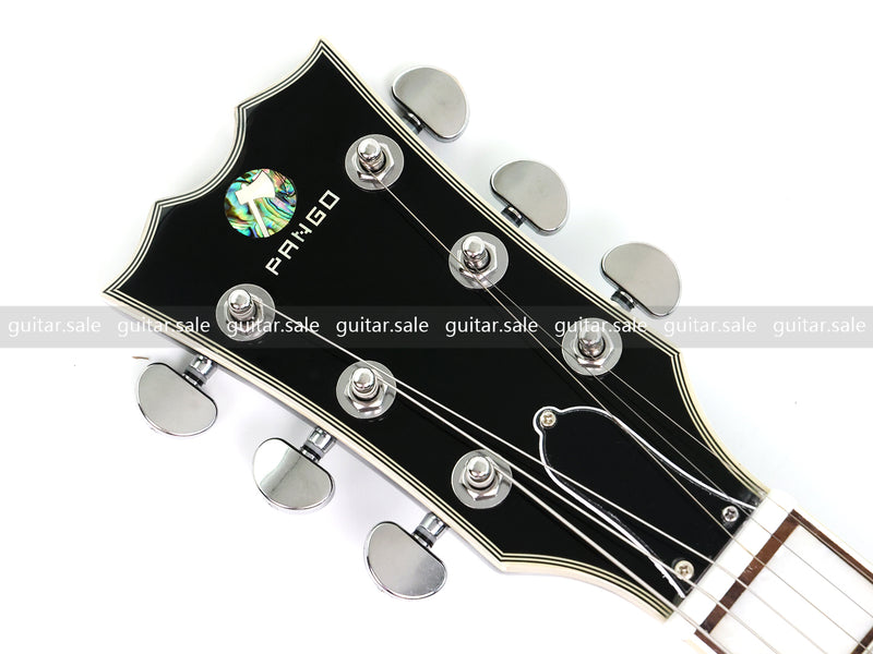 PANGO MUSIC XG Series XLP Custom Electric Guitar with Flamed Maple Top (XLP-110)