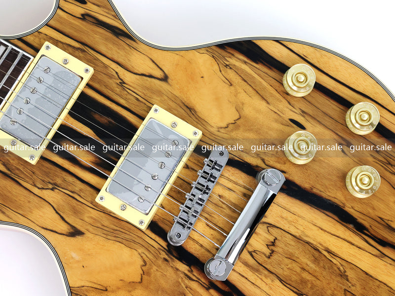 PANGO MUSIC XG Series XLP Custom Electric Guitar with Spalted Maple Top (XLP-122)