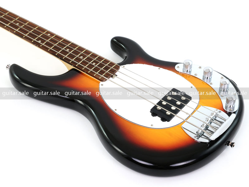 PANGO Music 4 String Gloss Vintage Sunburst Electric Bass Guitar (YMZ-206)