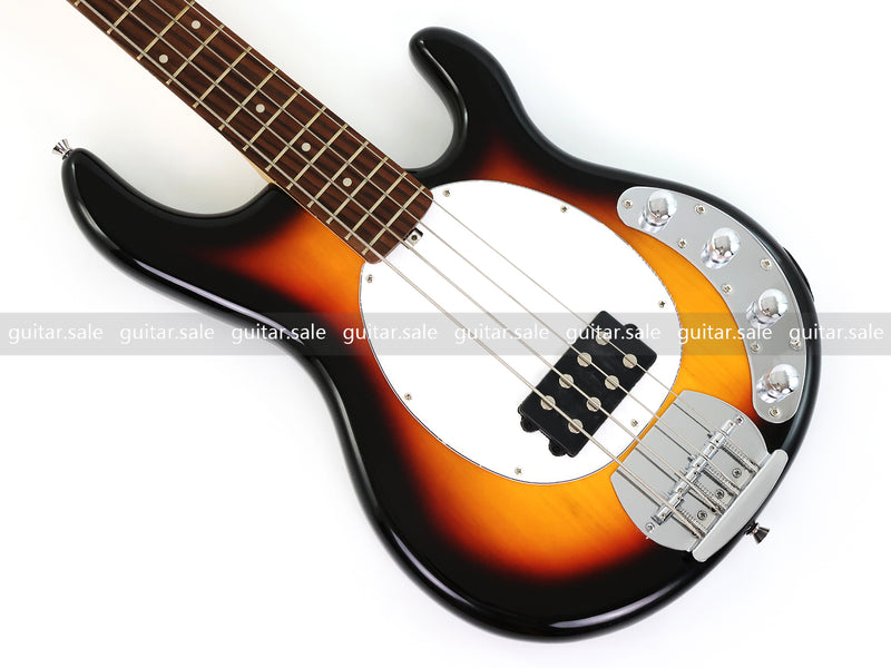 PANGO Music 4 String Gloss Vintage Sunburst Electric Bass Guitar (YMZ-206)