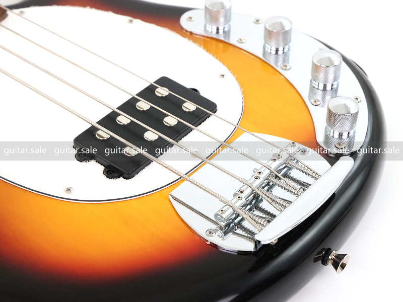PANGO Music 4 String Gloss Vintage Sunburst Electric Bass Guitar (YMZ-206)