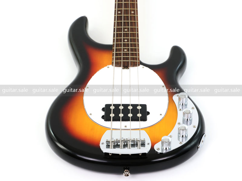 PANGO Music 4 String Gloss Vintage Sunburst Electric Bass Guitar (YMZ-206)
