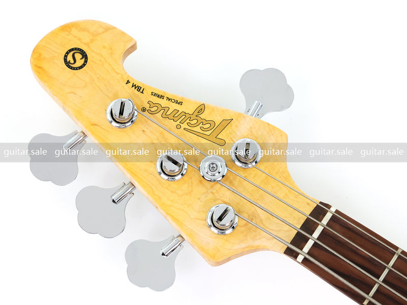 PANGO Music 4 String Gloss Vintage Sunburst Electric Bass Guitar (YMZ-206)