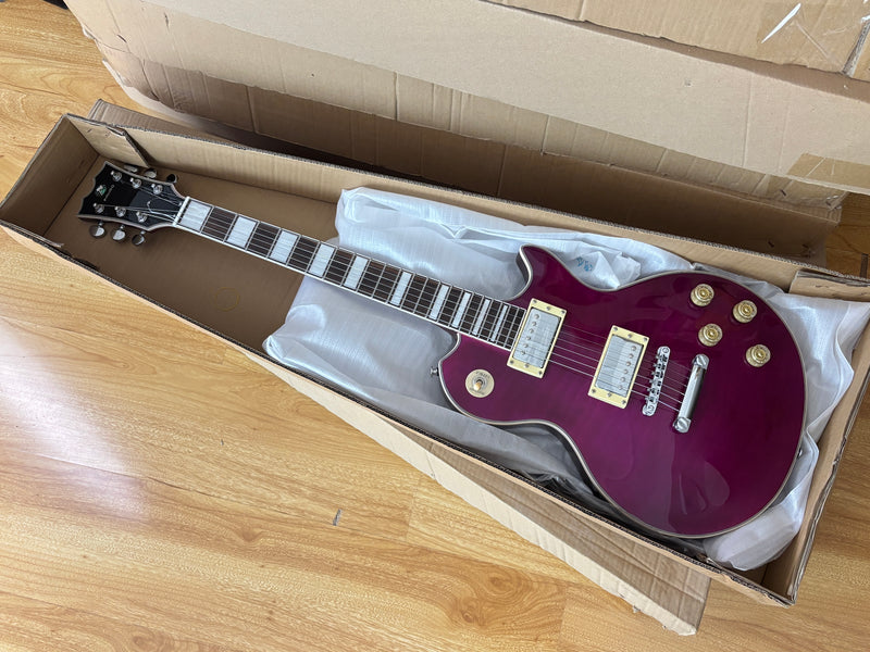 PANGO MUSIC XG Series XLP Custom Burgundy Electric Guitar (XLP-121)
