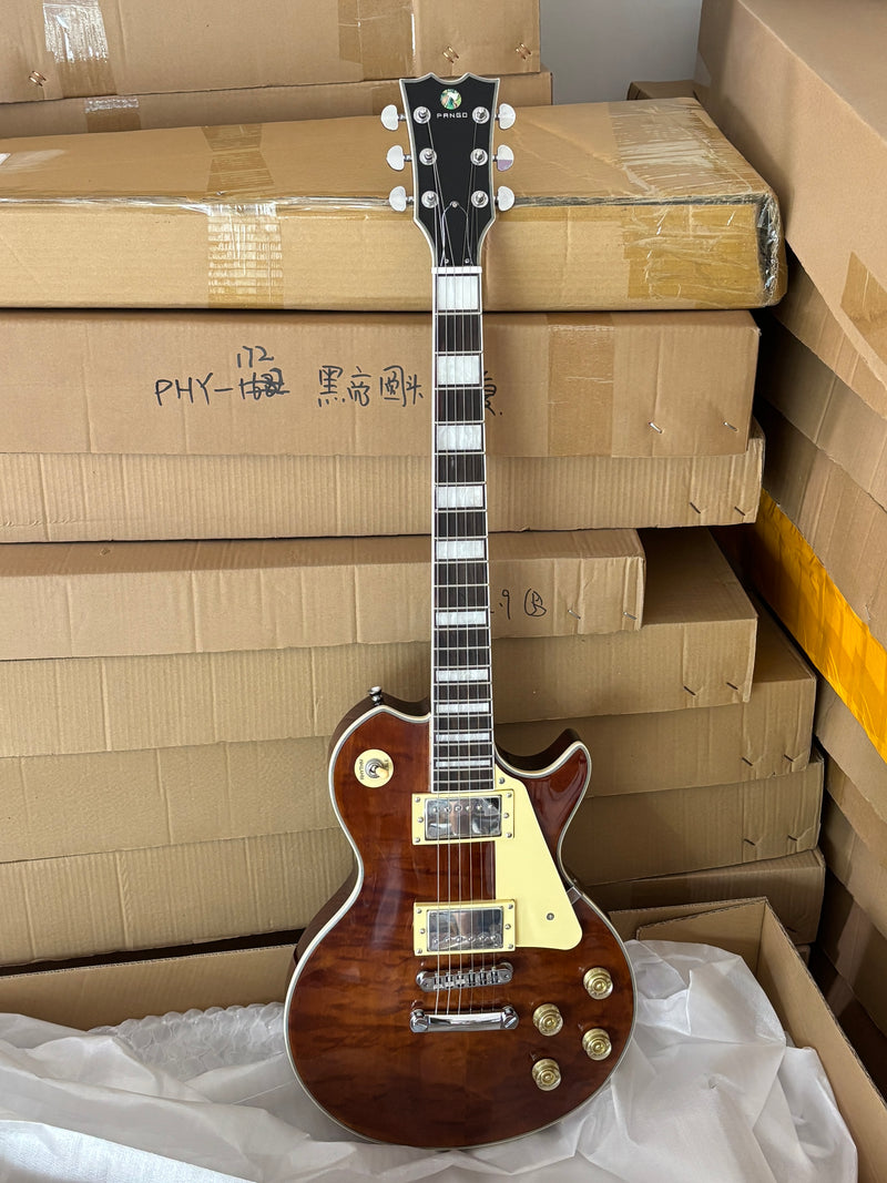 PANGO MUSIC XG Series XLP Custom Electric Guitar with Gloss Finish (XLP-129)