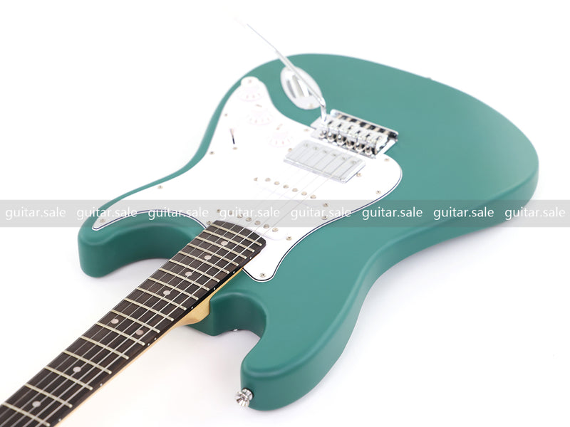 6-String ST-Style Electric Guitar with Matte Teal Finish (PHY-167F, Fast Shipping, Tariff-free)