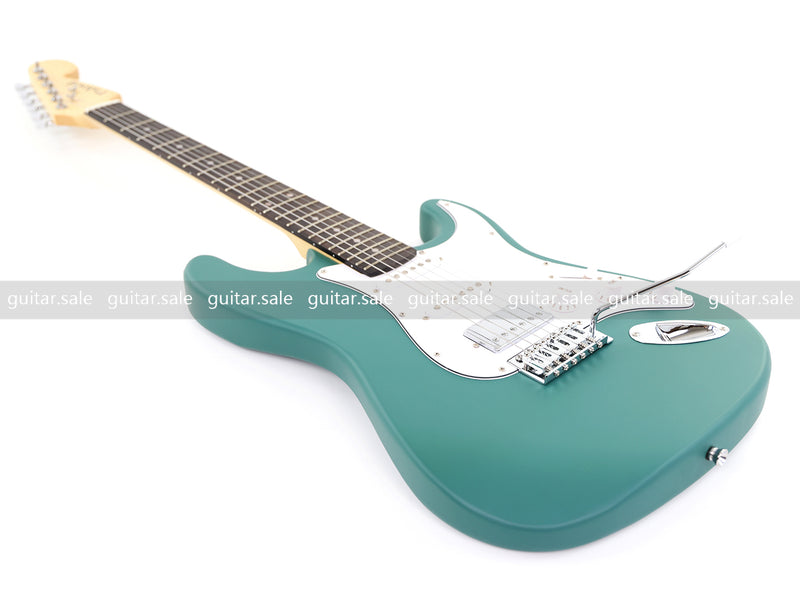 6-String ST-Style Electric Guitar with Matte Teal Finish (PHY-167F, Fast Shipping, Tariff-free)