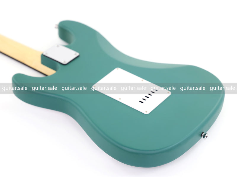 6-String ST-Style Electric Guitar with Matte Teal Finish (PHY-167F, Fast Shipping, Tariff-free)