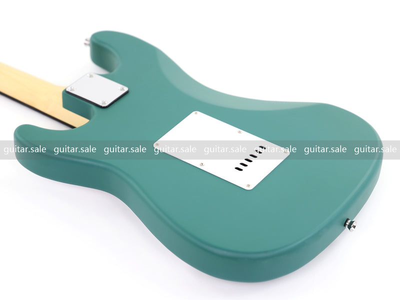 6-String ST-Style Electric Guitar with Matte Teal Finish (PHY-167F, Fast Shipping, Tariff-free)
