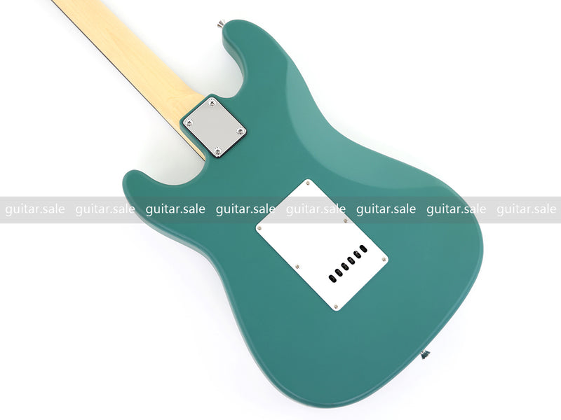 6-String ST-Style Electric Guitar with Matte Teal Finish (PHY-167F, Fast Shipping, Tariff-free)