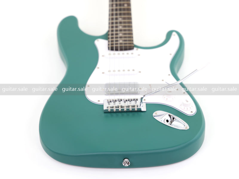 6-String ST-Style Electric Guitar with Matte Teal Finish (PHY-167F, Fast Shipping, Tariff-free)