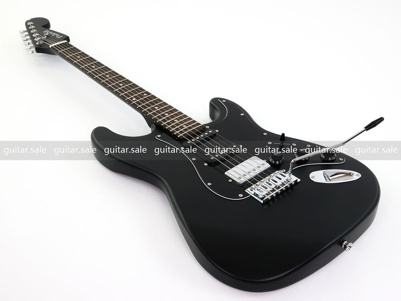6-String ST-Style Electric Guitar with Matte Black Finish (PHY-172F, Fast Shipping, Tariff-free)