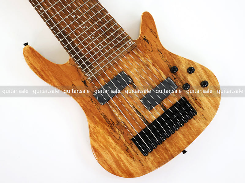 Pango Music 12 String Electric Bass Guitar with Active Electronics (GKS-138)