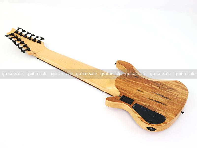 Pango Music 12 String Electric Bass Guitar with Active Electronics (GKS-138)