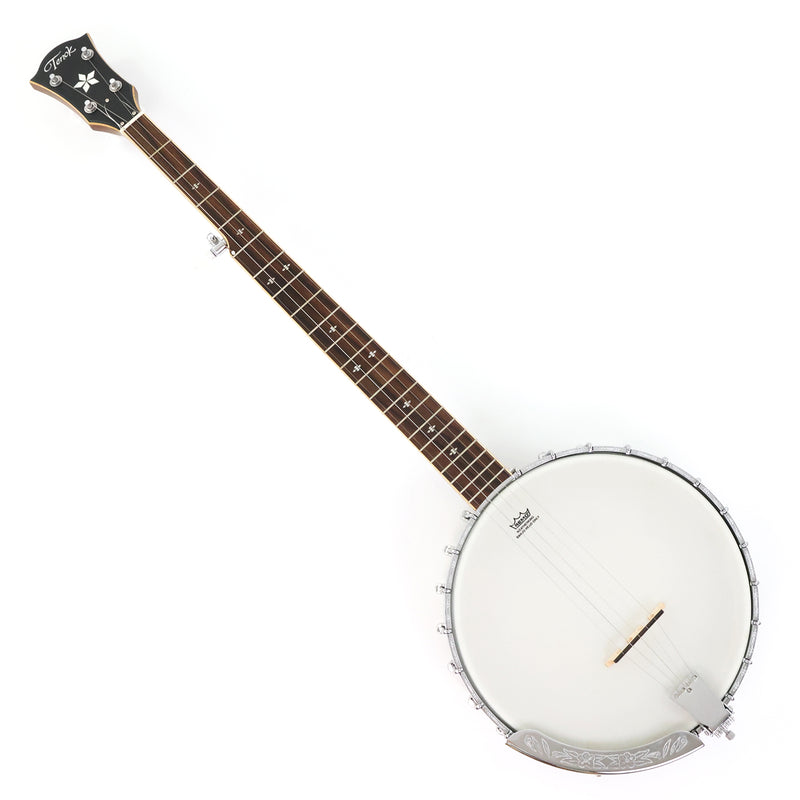Pango Music 5 String Open Back Walnut Neck & Rim Banjo (HDB-512)