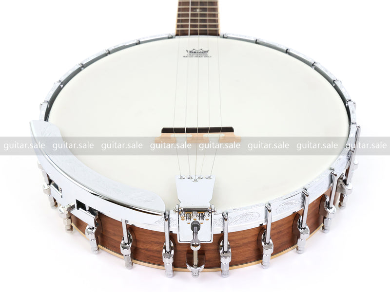 Pango Music 5 String Open Back Walnut Neck & Rim Banjo (HDB-512)