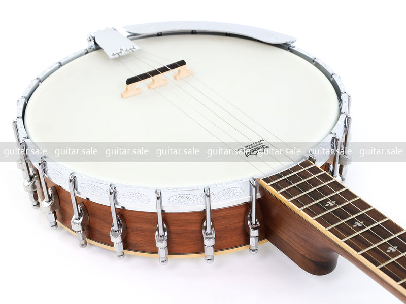 Pango Music 5 String Open Back Walnut Neck & Rim Banjo (HDB-512)