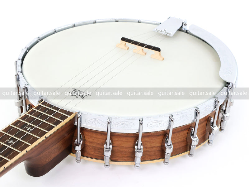 Pango Music 5 String Open Back Walnut Neck & Rim Banjo (HDB-512)