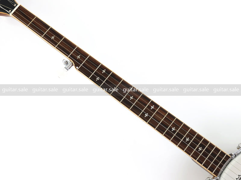 Pango Music 5 String Open Back Walnut Neck & Rim Banjo (HDB-512)
