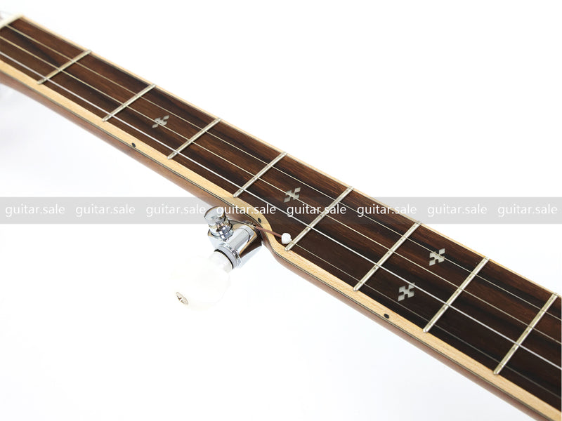 Pango Music 5 String Open Back Walnut Neck & Rim Banjo (HDB-512)