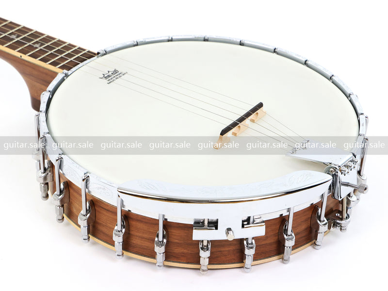 Pango Music 5 String Open Back Walnut Neck & Rim Banjo (HDB-512)
