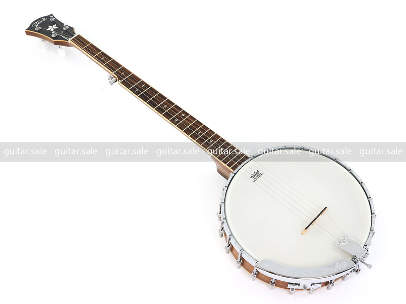 Pango Music 5 String Open Back Walnut Neck & Rim Banjo (HDB-512)