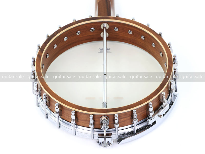 Pango Music 5 String Open Back Walnut Neck & Rim Banjo (HDB-512)
