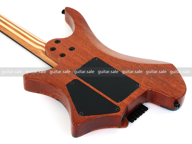 Pango Music 6-String Headless ResinBurl Body Electric Guitar (PTH-087S-06)