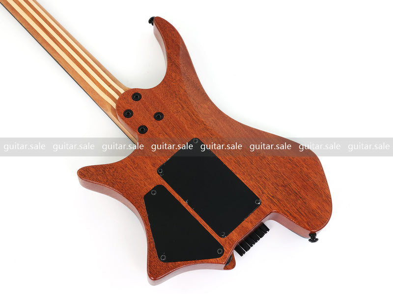 Pango Music 6-String Headless ResinBurl Body Electric Guitar (PTH-087S-06)