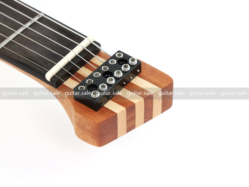 Pango Music 6-String Headless ResinBurl Body Electric Guitar (PTH-087S-06)