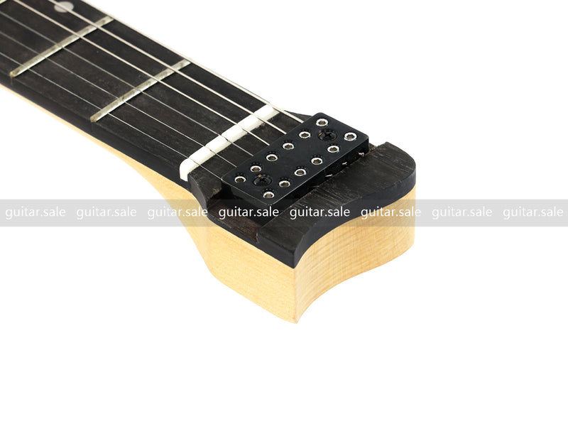 Pango Music Headless Electric Guitar with Spalted Maple Top (PJX-522)
