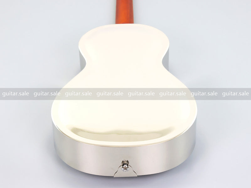 Pango Music Metal Body Single Cone Resonator Electric Guitar (YMZ-278, Limited Edition)