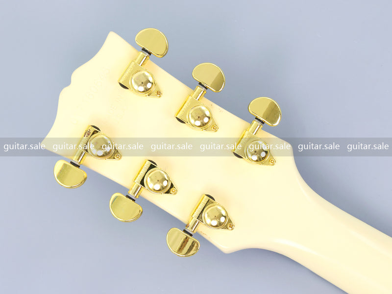 SG Style Electric Guitar with Gold Maestro Vibrola Tailpiece (PHY-528)
