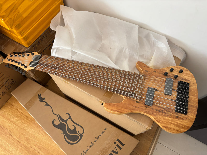 Pango Music 12 String Electric Bass Guitar with Active Electronics (GKS-138)