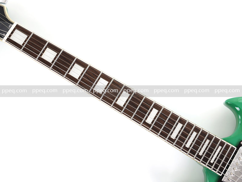SG-Style Electric Guitar with Gloss Green Finish (HY-2536)
