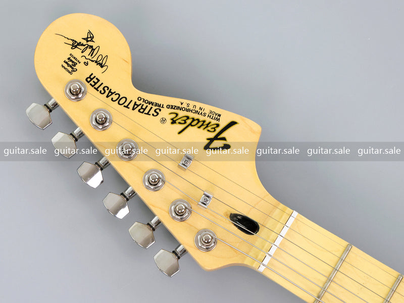 ST Style Cream Color Electric Guitar with Whole Grooved Fretboard (GKS-149, Limited Edition)